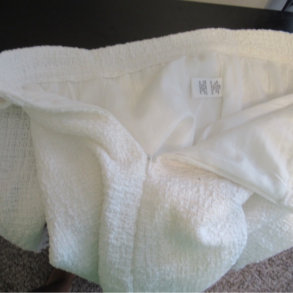 Tweed, mini skort - Picture 6 of 7